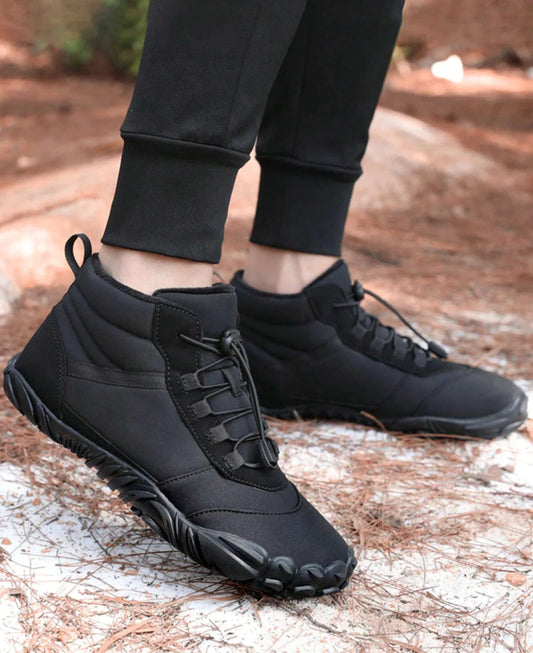 Men Arctic Steps Winter Bare Foot Shoes