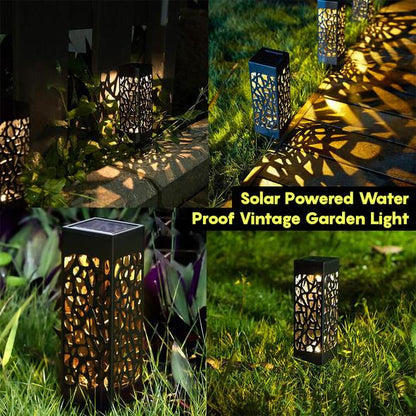 Solar Powered Waterproof Vintage Garden Light - Simply Great Gear