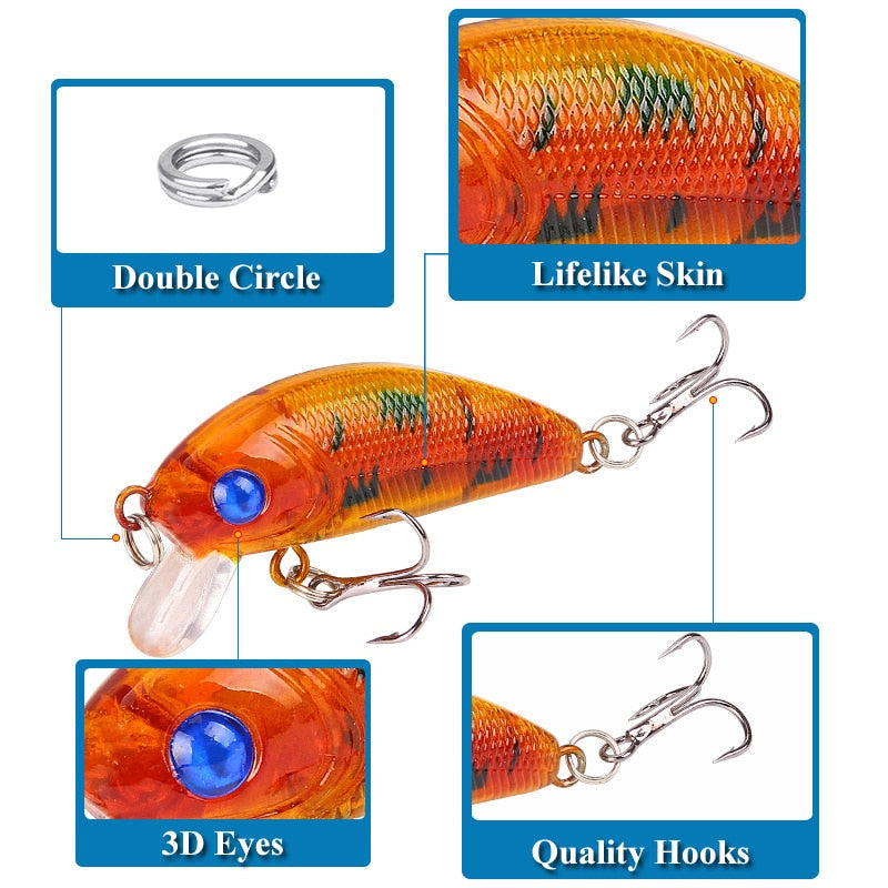 1 Piece Minnow Fishing Lure - Simply Great Gear