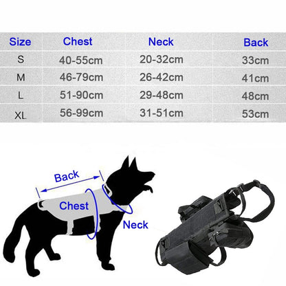 Tactical Military Dog Harness - Simply Great Gear