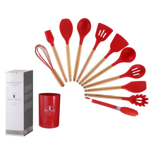 Non Stick Pot Spatula And Spoon - Simply Great Gear