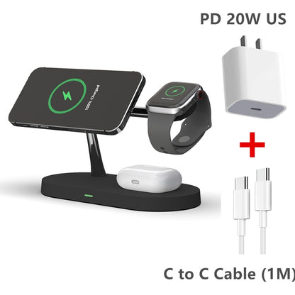 3-in-1 Wireless Magsafe Charger Stand - Simply Great Gear