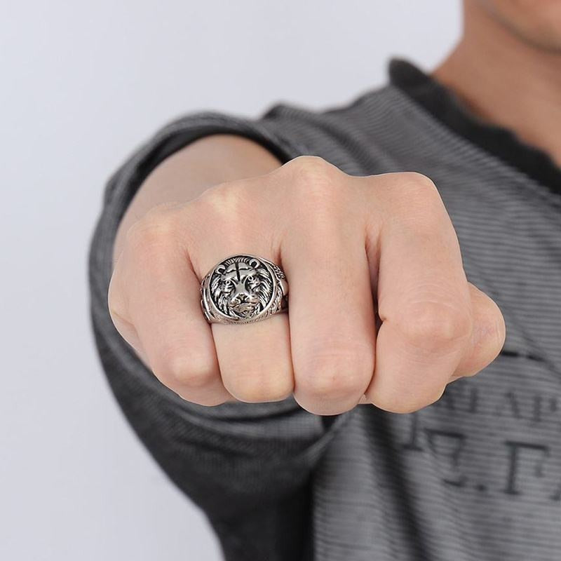 Lion Head Rings - Simply Great Gear