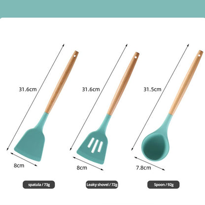 Non Stick Pot Spatula And Spoon - Simply Great Gear