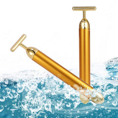 24K Gold Facial Roller Massager - Simply Great Gear