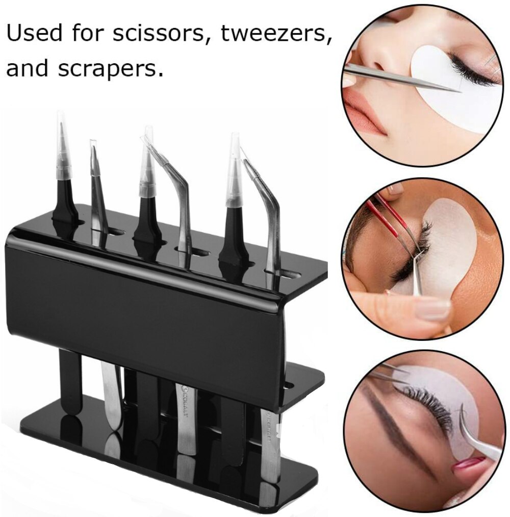 Acrylic Eyelash Tweezers Holder - Simply Great Gear