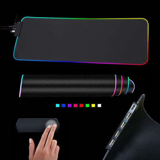 RGB Mouse Pad with Cable - Simply Great Gear