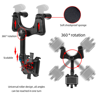 360° Rotatable Smart Phone Car Holder - Simply Great Gear