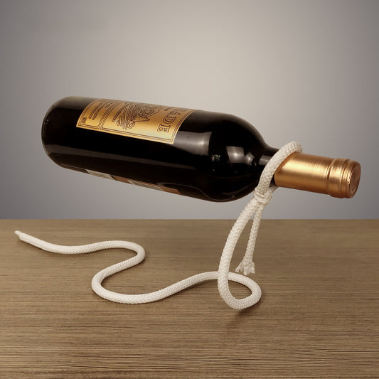 Suspended Rope Wine Bottle - Simply Great Gear